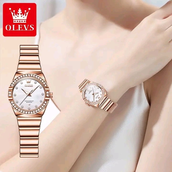 Picture of Olevs 9975 brand new Ladies watch special discount luxury fashion stainless steel wrist-watche for women
