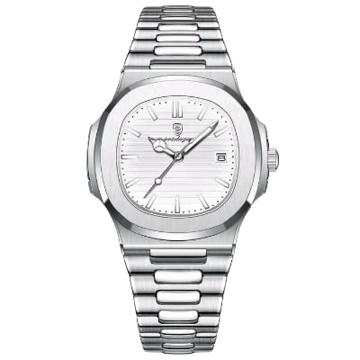 Picture of Poedagar 613 new gorgeous fashion stainless steel imported waterproof quartz movement wrist-watch for Men