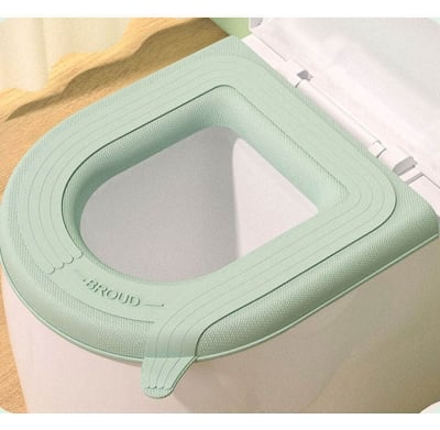 Picture of Bathroom Accessories Soft Toilet Seat Toilet Cover Toilet Seat Closestool Mat multicolor Multicolor