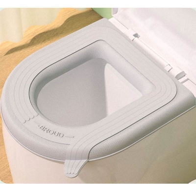 Picture of Bathroom Accessories Soft Toilet Seat Toilet Cover Toilet Seat Closestool Mat multicolor Multicolor