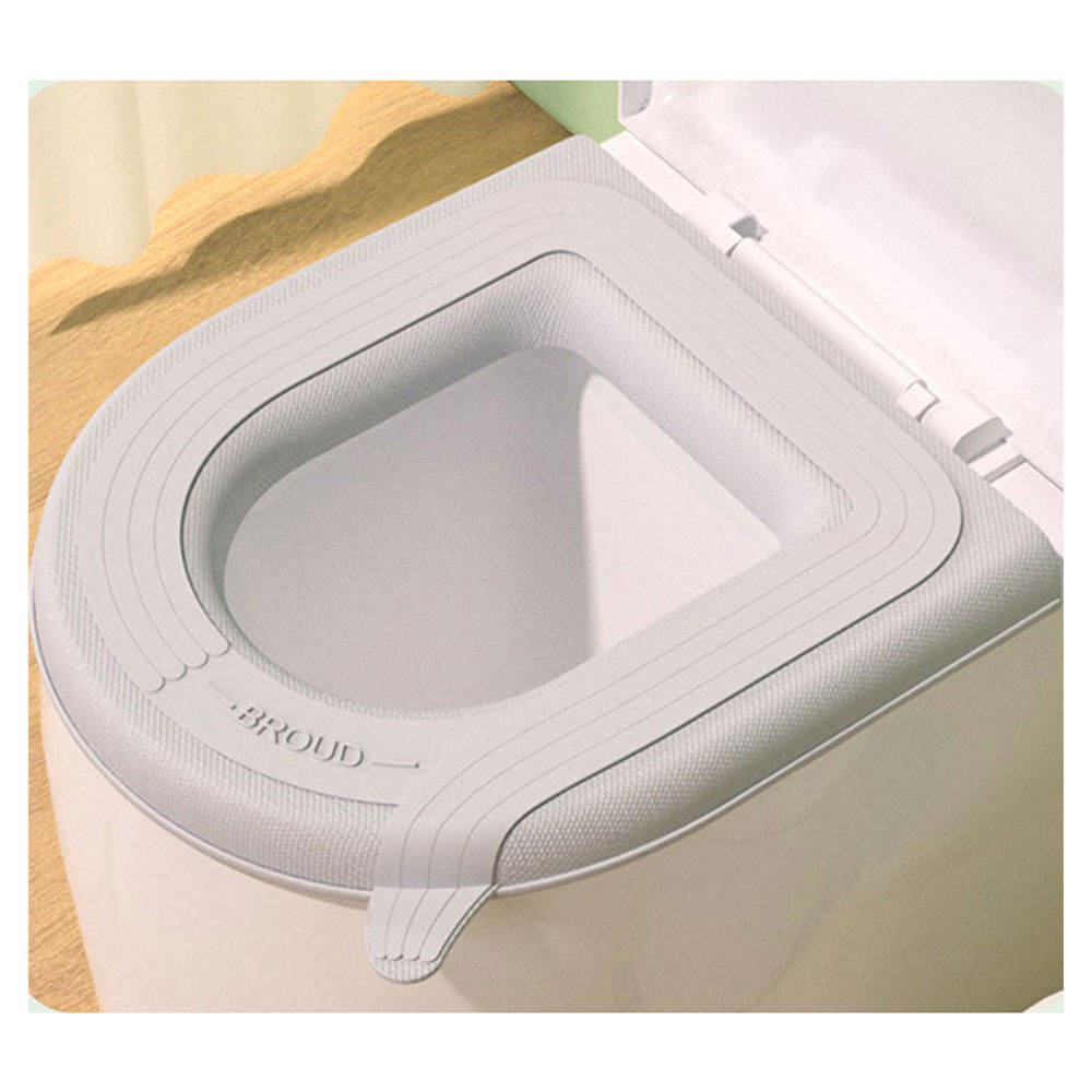 Picture of Bathroom Accessories Soft Toilet Seat Toilet Cover Toilet Seat Closestool Mat multicolor Multicolor