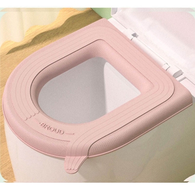 Picture of Bathroom Accessories Soft Toilet Seat Toilet Cover Toilet Seat Closestool Mat multicolor Multicolor