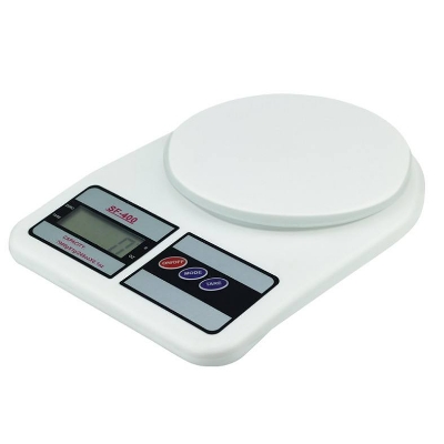 Picture of Electronic Kitchen Scale, Digital LCD Display,10 Kg White