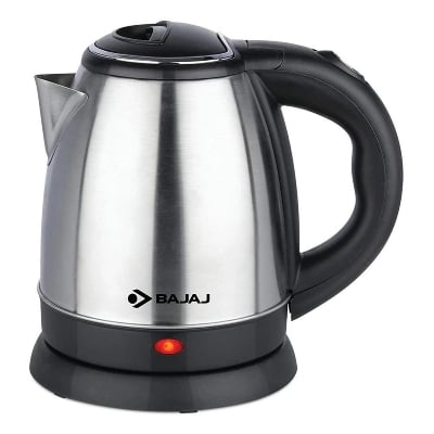 Picture of Bajaj Electric Kettle - 2L - Silver and Black - Stainless Steel - Automatic Switch Off - Best QC Product Silver