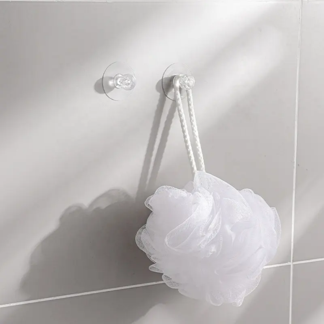 Picture of 8pcs Diamond wall hook self adhesive stylish design for multipurpose use Multicolor