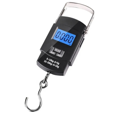 Picture of Portable Hanging Electronic Hook Scale-Black Black