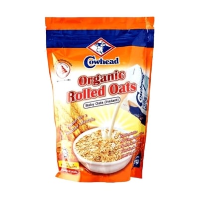 Picture of Cowhead Organic Rolled Oats 500gm 