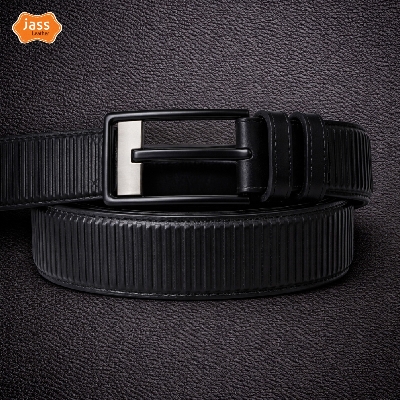 Picture of Chocolate Color Roller Dice Leather Casual Belt for Men