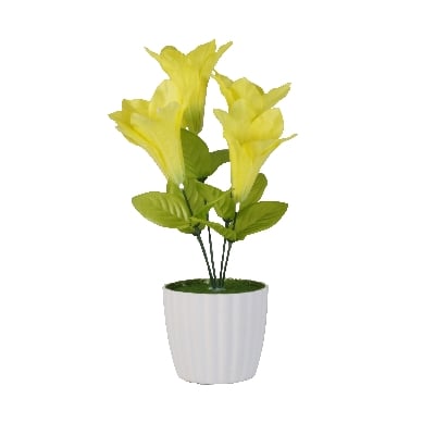 Picture of FLORA AF-Easter Lilies Artificial Flower (Yellow)