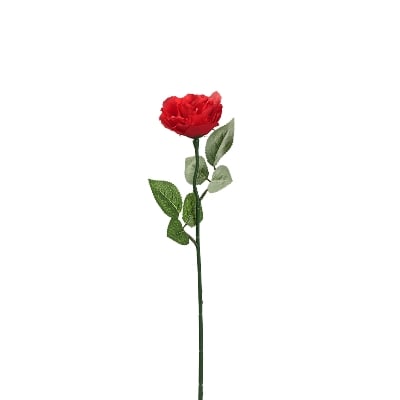 Picture of FLORA AF-King Rose with Glitter Artificial Flower (Red)