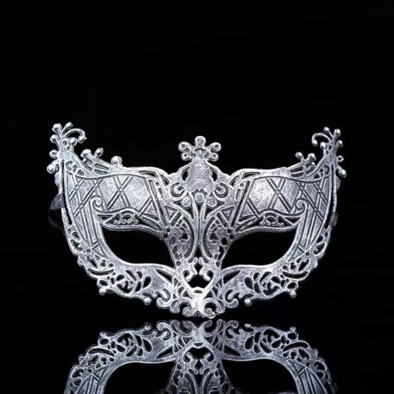 Versatile Masquerade Eye Mask for Men & Women | Venetian Half Face Party Mask for Proms, Weddings, and Fancy Parties- (1 Pcs)