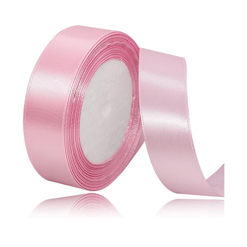 1” Inch Satin Ribbon Roll - 25 Yards / 22 Meters Length for Birthday Gifts & Festival Decorations- (1 Pcs)