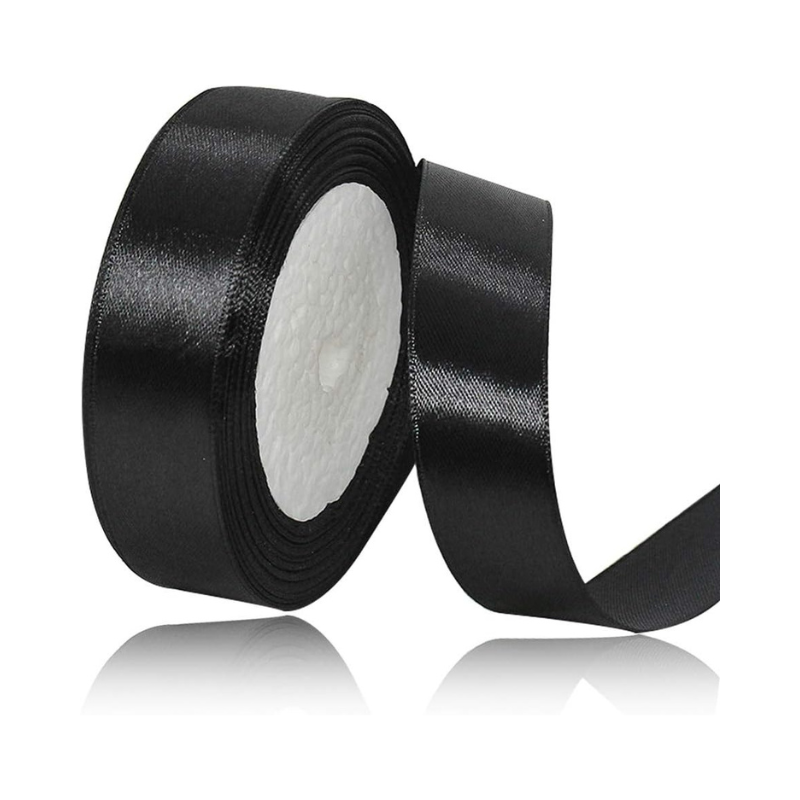 1” Inch Satin Ribbon Roll - 25 Yards / 22 Meters Length for Birthday Gifts & Festival Decorations- (1 Pcs)