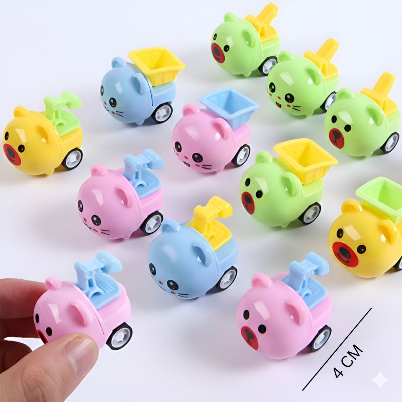 Creative Birthday Party Return Gift – Mini Luggage Gift Bag with Cute Toys for Kids' Special Day Guest Rewards and Return Gifting (Pack of 5)