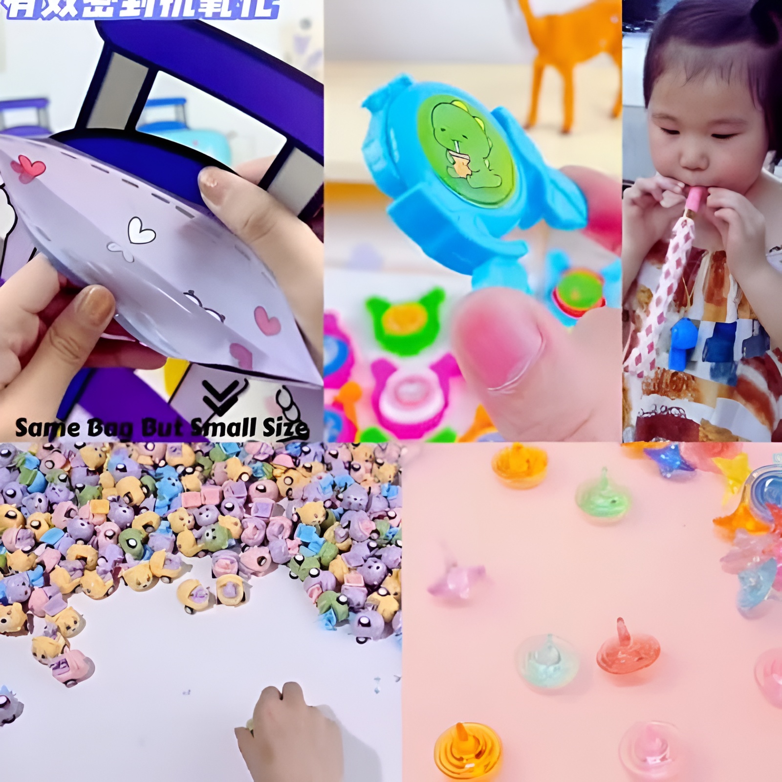Creative Birthday Party Return Gift – Mini Luggage Gift Bag with Cute Toys for Kids' Special Day Guest Rewards and Return Gifting (Pack of 5)