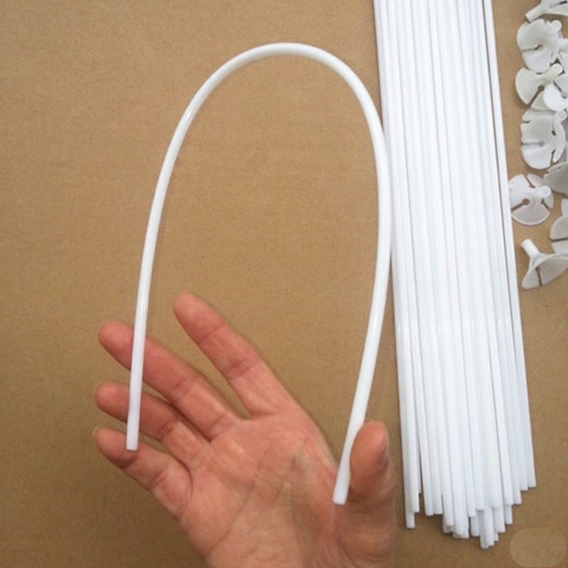Premium Balloon Stick & Cup Set – Reusable Plastic Balloon Stand Holders for Birthday, Wedding, and Party Decorations- (10 Pcs)
