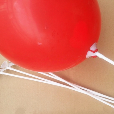 Premium Balloon Stick & Cup Set – Reusable Plastic Balloon Stand Holders for Birthday, Wedding, and Party Decorations- (10 Pcs)