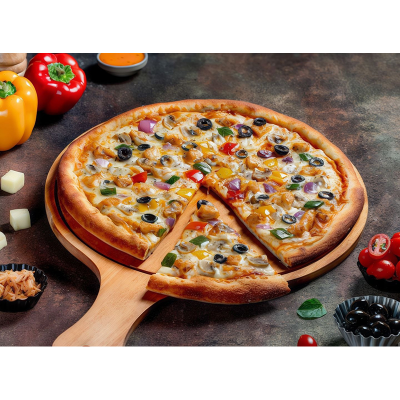 Picture of Chicken Supreme Pizza 10``