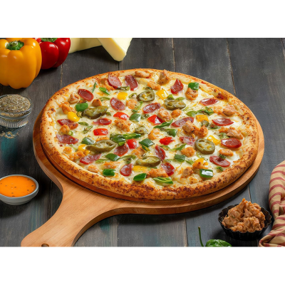Picture of Hot & Spicy Pizza 10``