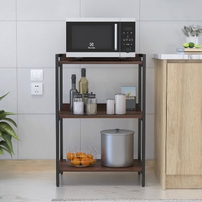 Picture of Tirano Standard Multipurpose Microwave & OTG Stand Oven Rack for Kitchen Storage Cabinet, Kitchen Shelf and Multi-Functional Rack for Spices.