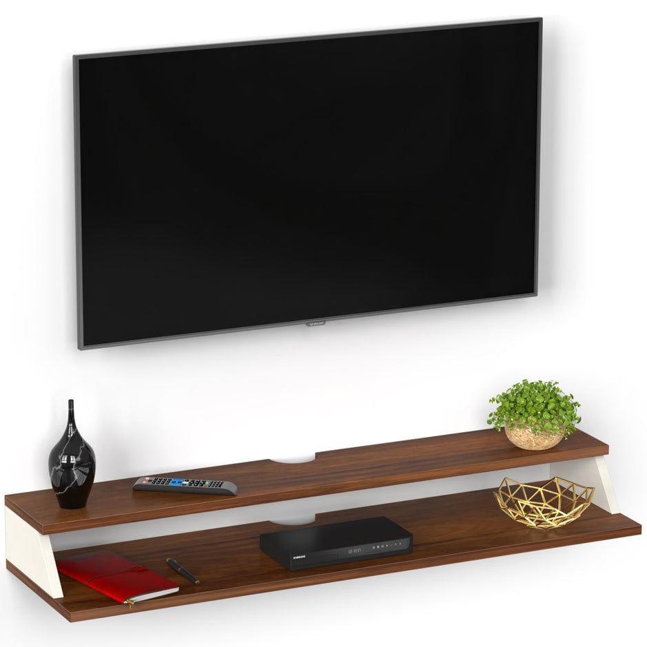 Picture of Maisy TV Unit Wall Mount TV Entertainment Unit Set Top Box Stand/TV Cabinet with TV Unit, for Up to 50"