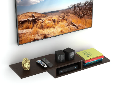 Picture of Millie Wall Mount TV Entertainment Unit Set Top Box Stand/TV Cabinet with TV Unit, for Up to 42"
