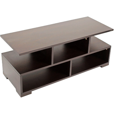 Picture of Victor TV Unit TV Stand with Shelf Storage for Set Top Box, Home Theatre, Entertainment Console Shelf Storage for, Decor Books for Living Room.