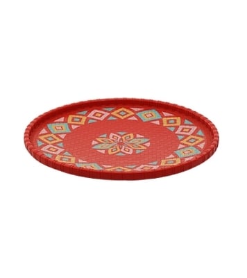 Buy Plastic Dala Medium Red Online  at Best Price