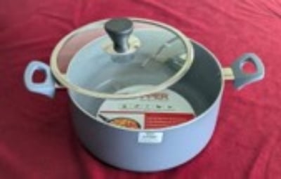 Picture of TPR NS Marbel Coated Casserole with Lid- 24 cm