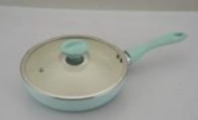 Picture of TPR NS Ceramic Coated Fry Pan W. Lid IB 24CM-Green