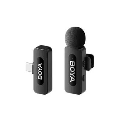 Picture of BOYA BY-V20 2.0 2.4GHz Wireless Microphone(1+2 for Type-C) for Type C Device's