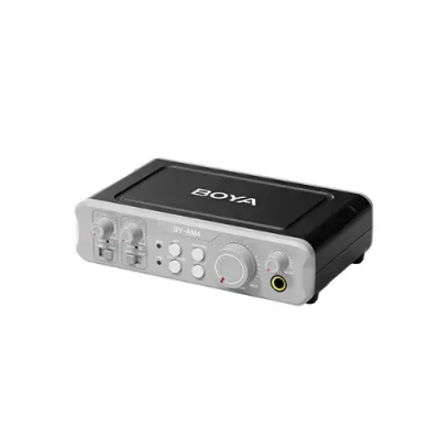 Picture of BOYA BY-AM4 Dual-Channel Audio Interface with Noise Cancellation
