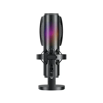 Picture of BOYA K9 Vibrant Lighting Condenser USB Microphone with RGB & Noise Cancellation, 3 Polar Pattern