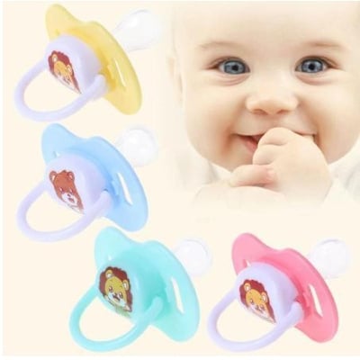 Picture of Food Grade Silicone Baby Pacifiers Teethers Toddler Pacifier Orthodontic Soothers Teat For Baby Pacifier - 1 Pic Multicolor