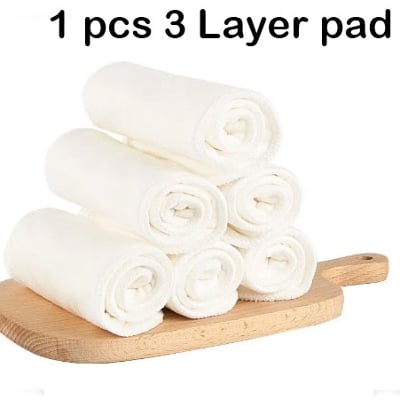 Picture of Washable Diaper Pad 1 Pieces (3 Layer) White