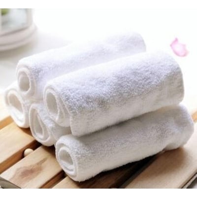 Picture of Washable Diaper Pad for Kids (1 Pad 3 Layer) 10Pcs White