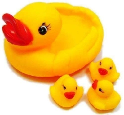 Picture of Baby Bath Toy Set Duck Toy Yellow