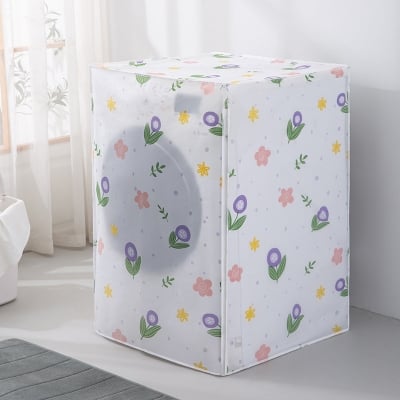 Picture of 10 Kg Front Loader Big Size/Large Size Waterproof Washing Machine Dust Cover Multicolor