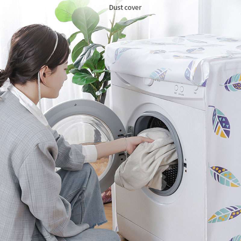 Picture of 10 Kg Front Loader Big Size/Large Size Waterproof Washing Machine Dust Cover Multicolor