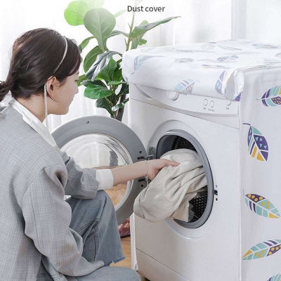 Picture of 10 Kg Front Loader Big Size/Large Size Waterproof Washing Machine Dust Cover Multicolor