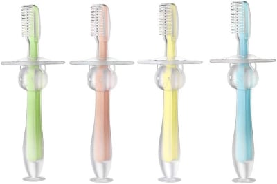 Picture of Soft Silicone Toothbrush for Baby - 1 Pcs Multicolor