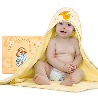 Picture of Good Quality Cotton Hooded Towel for Baby - Cap Towel
