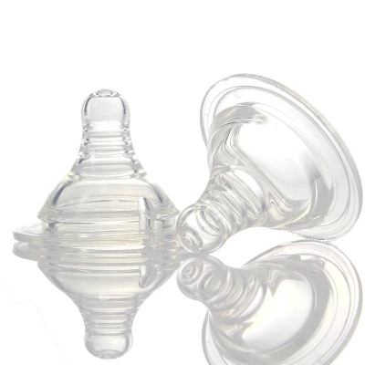 Picture of 2 Pcs Feeding Nibbler Soother Baby Bottle Replace Multicolor