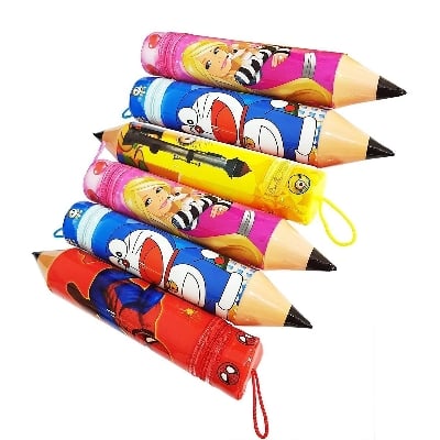 Picture of Plastic Pencil Bag - Multicolor Multicolor