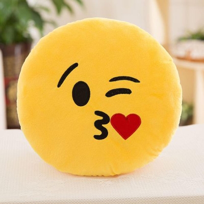 Picture of Emoji Decorate Cushion Soft Comfortable Multicolor