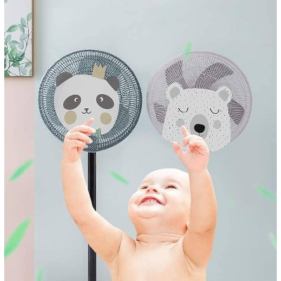 Picture of Electric Fan Covers Child Finger Guards Safety Net Cover Fan Protection Multicolor