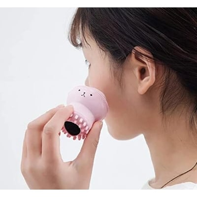 Picture of সিলিকন গোসলের স্পঞ্জ - bath sponge Pink