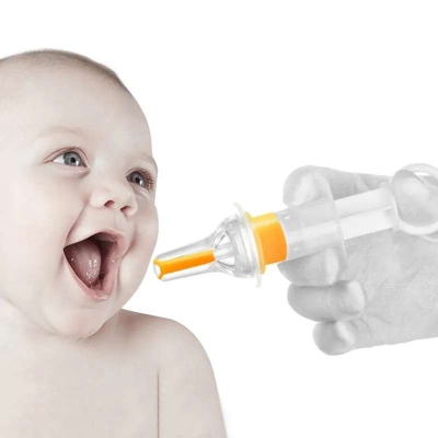Picture of Baby Medicine Feeder Reusable Safe Medicine Feeding Dropper Syringe 