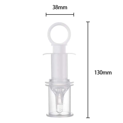 Picture of Baby Medicine Feeder Reusable Safe Medicine Feeding Dropper Syringe 