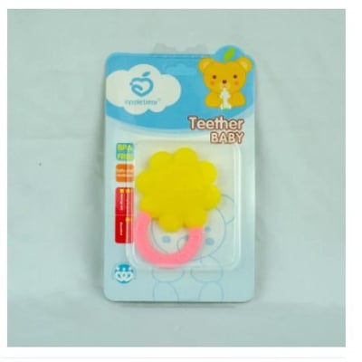 Picture of 1 Pcs Baby Teether Food Grade Silicone Teether Fruit Shape Baby Teething Silicone Teething Toys Infant Chew Tooth Toys Multicolor
